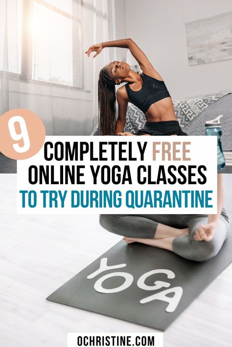 9 Free Online Yoga Classes to Try This Year (+ Inclusive Yoga Videos). I found amazing websites and instructors that offer free yoga videos online — and even had the chance to work with a few. Here’s what I recommend for accessing some of the best online yoga classes for free during the quarantine. | Online Yoga Classes | Workout during Lockdown | Yoga at Home | Online Workout Classes | Mindful Travel, Workout Classes, 20 Minute Yoga, Amazing Websites, Online Yoga Classes, Exercise Plan, Virtual Travel, Prenatal Yoga, Mom Fashion