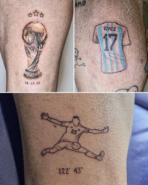 and THAT Emi Martínez save from the World Cup final 🇦🇷💙 World Cup Tattoo, Trophy Tattoo, Messi World Cup, Cup Tattoo, World Cup Trophy, World Cup Final, Cup Final, World Cup, Tatting