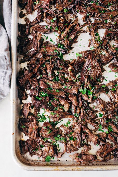 Restaurant Style Beef Shawarma (Pressure Cooker) - an easy recipe for homemade shawarma right in your instant pot! This shredded beef can be used immediately or frozen for later! #instantpot #beefshawarma #shawarma #pressurecooker | Littlespicejar.com Beef Shwarma Recipe, Shawarma Meat, Homemade Shawarma, Beef Shawarma, Shawarma Seasoning, Gluten Free Instant Pot, Restaurant Art, Shawarma Recipe, Chicken Shawarma