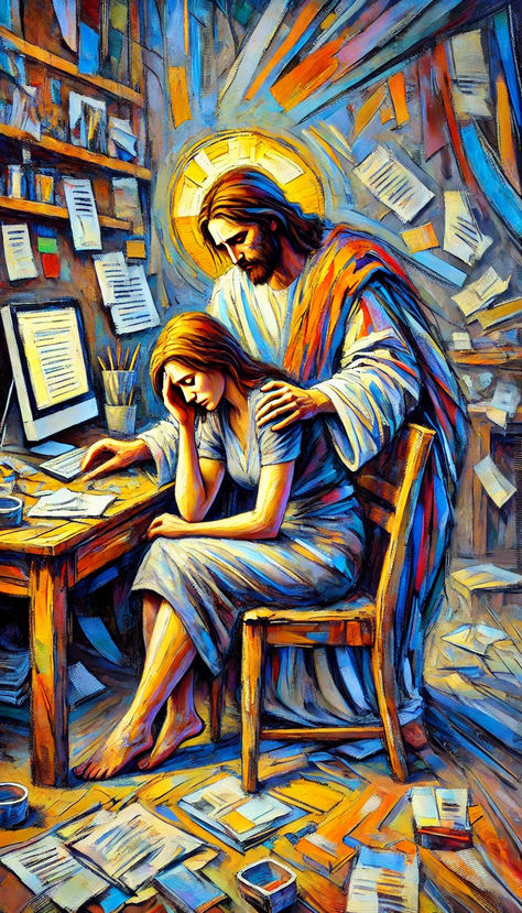 Jesus wallpaper art Jesus Healing, Godly Things, Dark Academia Wallpaper, Jesus Cartoon, Christ Artwork, Jesus Artwork, Jesus Christ Artwork, Jesus Heals, Academia Wallpaper