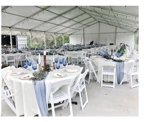 White Tablecloth With Dusty Blue Runner, White Table Dusty Blue Runner, Round Wedding Table With Runner, Round Tables With Runners, Table Runners On Round Tables, Runners On Round Tables, Table Runner On Round Table, Round Table With Runner, Table Runner For Round Table