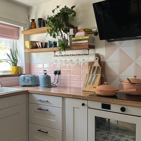 Spotted: The Haden Highclere Kettle and Toaster in Poole Blue in @emeraldterrace's stunning kitchen 👏 Make sure to tag #MyHaden for a chance to be featured! #HadenAppliances Toaster And Kettle Display In Kitchen, Haden Toaster, Blue Kettle, Toaster And Kettle, Kettle And Toaster, Stunning Kitchens, In Kitchen, Make Sure, Blue