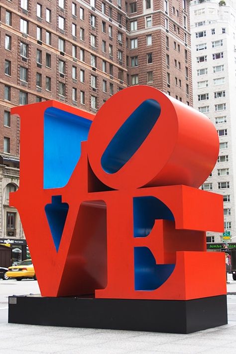 Appreciating Robert Indiana, LOVE’s Greatest Ambassador - 1stDibs Introspective Indiana Love, Love Sculpture, Robert Indiana, Love Statue, I Love Nyc, City New York, Manhattan New York, Nyc Trip, I ❤ Ny