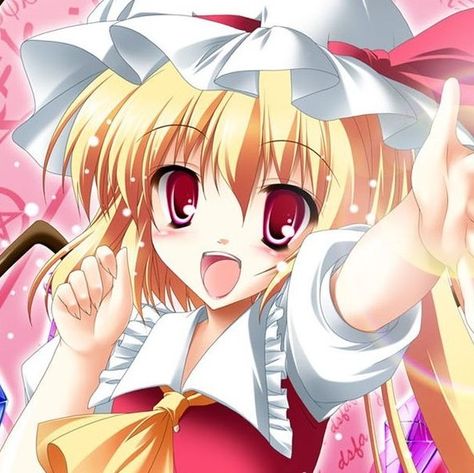 flandre scarlet from touhou Flandre Scarlet Icon, Moe Pfp, 2000s Anime Pfp, Touhou Icon, Animecore Pfp, Touhou Pfp, Gyaru Pfp, 2000s Icons, Kaai Yuki