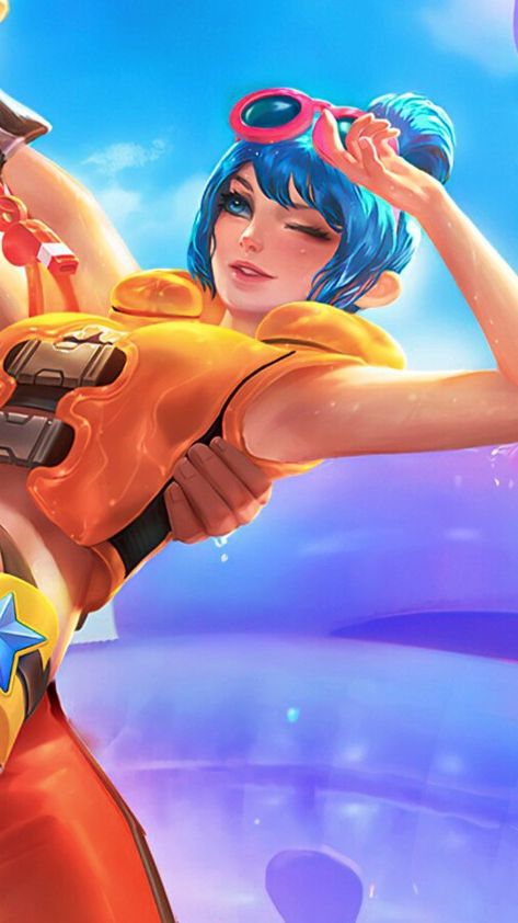 Fanny Photos, Haha Photos, Mobile Legends Bang Bang, Animated Wallpapers For Mobile, Punk Princess, Photoshop For Photographers, Summer Skin, Wallpaper Space, Summer Special