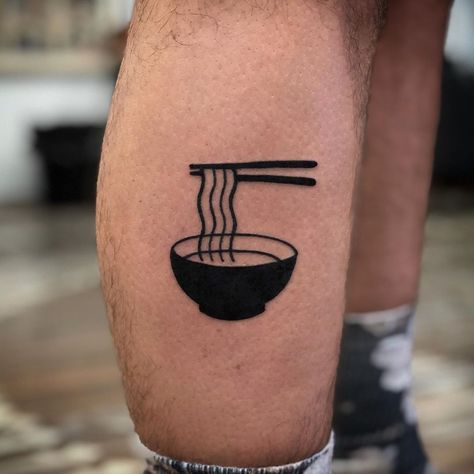 Tokyo Tattoo Ideas, Ramen Tattoo Simple, Bao Tattoo, Food Tattoo Ideas, Ramen Tattoo, Tokyo Tattoo, Silly Tattoos, Flash Tattoo Sleeve, Jp Tattoo