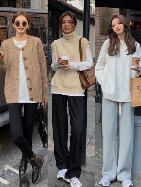 Japan Style Fashion Minimal, Tao Bao Clothes, Taiwan Outfit Travel Winter, Taiwan December Outfit, Hongkong December Outfit, Japan Autumn Outfit Women, Japan Autumn Outfit, Autumn Outfit Women, Hongkong Outfit