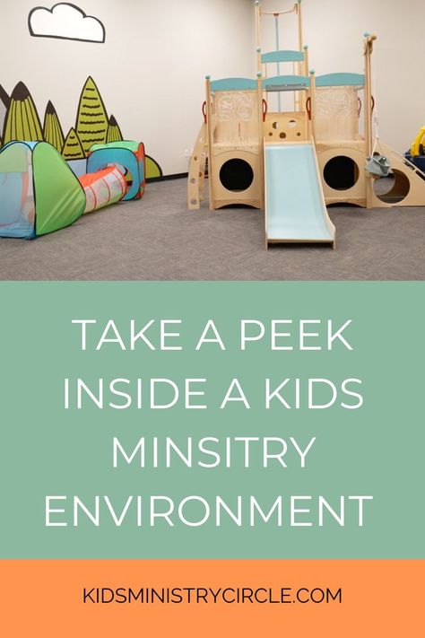 Take a peek inside real Kids Ministry classrooms and gain insight on new ways to design and decorate Preschool Ministry, Preschool Church Room Ideas, Kids Church Classroom Decor Room Ideas, Kids Classroom Design, Church Nursery Design, Childrens Ministry Room Design, Sunday School Classroom Set Up, Preschool Sunday School Classroom Decor, Church Toddler Room Ideas