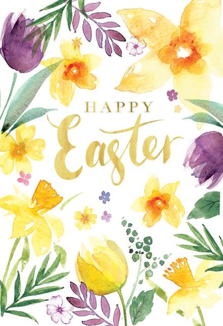 Spring Beauties - Easter Card | Greetings Island Happy Easter Printable, Funny Easter Bunny, Happy Easter Greetings, Happy Easter Wishes, Easter Backgrounds, Greetings Island, Easter Wallpaper, Easter Prints, Easter Images