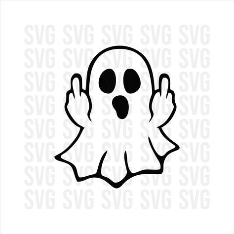 Ghost Tattoo, Ghost Svg, Fall Svg, Easy Doodles Drawings, Funny Doodles, Create Shirts, Funny Svg, Svg Halloween, Scan And Cut