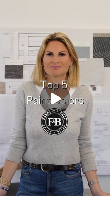 Linda Hoffman | Interior Designer on Instagram: "Which One Is Your Favorite? 👇
 

🌈Paint colors have the transformative power to breathe life into any space.

 Here’s my list of my top 5 favorite paint colors from Farrow & Ball:

1. Blackened - a cool white with subtle undertones.

2. Wevet - a delicate, warm grey.

3. Dimpse - a muted, gentle blue.

4. Pavillion Grey - a sophisticated, classic grey.

5. Salt – a timeless, white shade.

🎨 These colors are all about creating an elegant and unique ambiance. I would love to hear your thoughts on these shades! Have you tried any of these before or do you have a different favorite? 

🤔 Want To Learn Interior Design? 

💬 Comment “Tips” for our free E-book on the 5 Starting Tips When Designing A Room! 

Transform your space into a haven with Dimpse Farrow And Ball, Farrow And Ball Wevet, Designing A Room, Learn Interior Design, Favorite Paint Colors, Classic Grey, Favorite Paint, Interior Paint Colors, Warm Grey