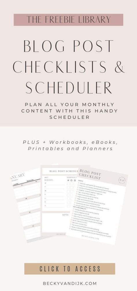 Plan all of your monthly blog content with my handy scheduling spreadsheet. You can also use the printable blog post scheduled to check off your social media sharing each week and the blog post checklist to make sure you are optimising your blog posts before publishing. Download these free printables and spreadsheets in the Resource Library, plus access lots of other handy ebooks, printable and planners to help managing your blog. Blog Planner Printable, Blog Content Planner, Blog Post Checklist, Social Media Checklist, Branding Checklist, Blog Writing Tips, Business Printables, Blog Planning, Printable Calendar Template