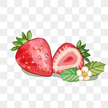 Strawberry Images Clip Art, Strawberry Cute Drawing, Strawberry Art Cute, Strawberry Illustration Drawings, Strawberry Drawing Cute, Strawberry Cartoon Drawing, How To Draw Strawberry, Strawberry Illustration Cute, Drawing Strawberries