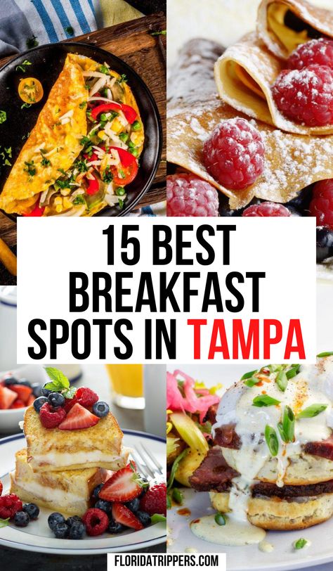 Best Food In Tampa Fl, Places To Eat In Tampa Fl, Restaurants In Tampa Florida, Tampa Florida Outfits, Tampa Florida Things To Do In, Tampa Outfits, Tampa Restaurants, Florida Vacation Spots, For Breakfast