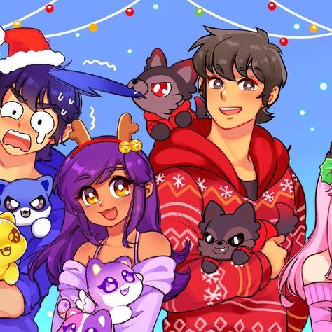 Zane Aphmau Pfp, Aphmau Christmas, Aphmau Starlight, Lucinda Aphmau, Zane Aphmau, Aphmau Crew, Mystreet Aphmau, Aphmau Art, Aphmau Mystreet