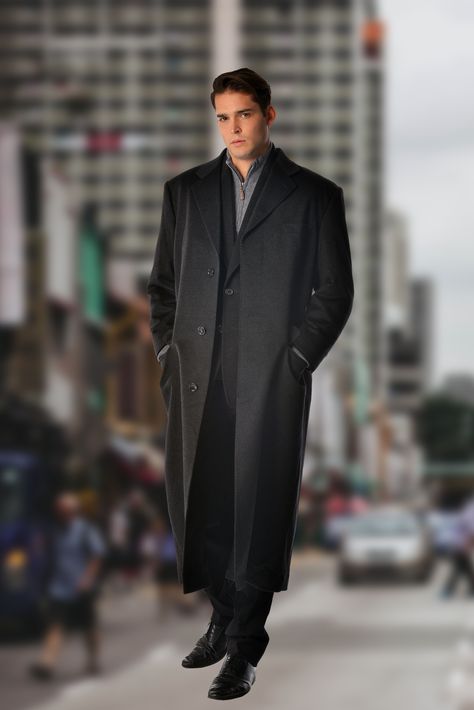 Long Black Coat Outfit, Cashmere Coat Mens, Mens Dress Coat, Topcoat Men, Black Coat Outfit, Cashmere Fashion, Long Coat Outfit, Grey Winter Coat, Dress Man