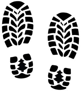 Diy Santa Footprints Christmas Morning, Cricut Santa Template, Christmas Footprints, Santa Footprint Stencil, Santa Board Svg, Chrismas Cricut Stencils Templates, Footprint Stencil, Scanncut Projects, Silhouette Cameo Christmas