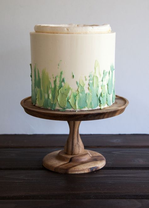 Style Sweet CA Turns 2! — Style Sweet Mini Torte, Leslie Jones, Buttercream Flower Cake, Smooth Cake, Cake Decorating Designs, Painted Cakes, Photo Cake, Cake Tutorial, Cake Decorating Tips