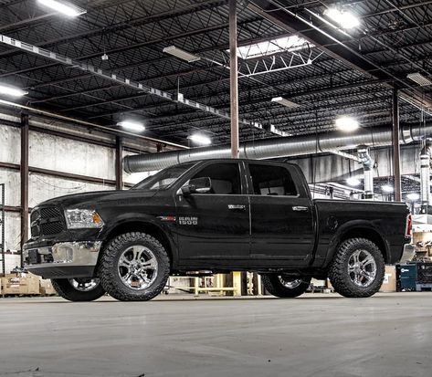 Give your RAM 1500 a level look the easy way with Rough Country’s simple 2in Leveling Kit. This unique solution is the easiest way to level your truck with a 100% bolt-on installation process that requires no strut disassembly to install!  If you’ve been looking to give your truck increased ground clearance and aggressive good looks in the easiest way possible, look no further! Rough Country’s all-inclusive kit is engineered to be an easy transformation. Whether you simply don’t want to pay for Ram 1500 Classic, Ram Trucks, Air Ride, Lift Kits, Trx, Ram 1500, The Struts, Dodge, Ram