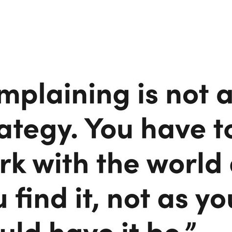 Shane Parrish on Instagram: "All the energy you spend complaining comes at the expense of improving." Complaining Quotes, The Energy, Too Much, Energy, Quotes, On Instagram, Instagram