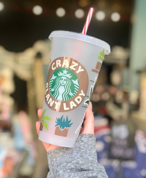 Plant Lady Starbucks Cup!! • • • • #shopping #shoplocal #shopsmall #kansascity #smallbusiness #razzleberry #trendy #accessory #fashion #style #ootd Starbucks Cup, Starbucks Hot, Plant Lady, Starbucks Cups, Small Shop, Hot Coffee, Coffee Cups, Ootd, Coffee