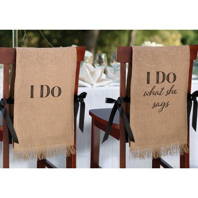 June Rustic Wedding, Rustic Wedding Decor On A Budget Easy Diy, Simple Rustic Wedding Decorations, Marriage Ideas Wedding, Rustic Outdoor Wedding Ideas, Burlap Chair Covers, Diy Country Wedding, Diy Rustic Wedding, Burlap Chair