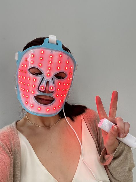 Red Light Therapy Mask Review: What to Know Before Splurging Red Light Face Therapy, Best Red Light Therapy Mask, Red Light Therapy Before And After Faces, Red Light Face Mask, Red Light Mask, Red Light Therapy Mask, Light Face Mask, Light Therapy Mask, Light Mask