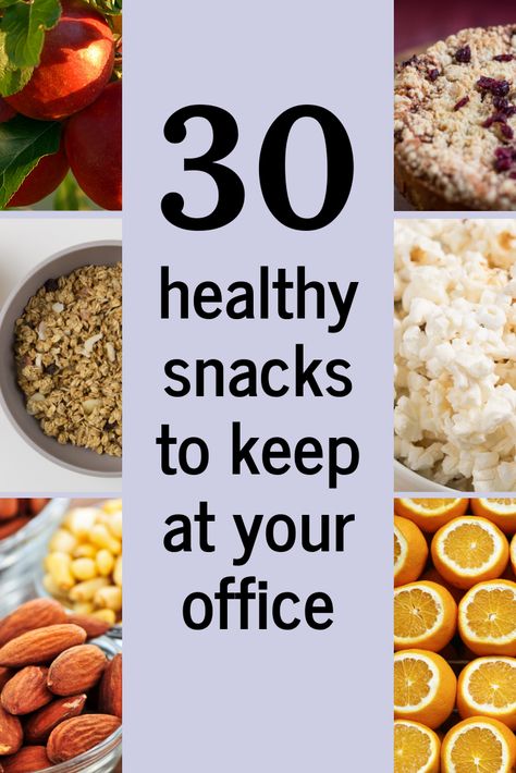 Want to stay healthy while working your 9-to-5? Which fruits are least likely to spoil? How can you meal prep for the work week? Healthy Office Snacks Desks, Healthy Snacks For Work Desk, Healthy Snack Drawer, Healthy Office Snacks, Healthy Office, Office Snacks, Simple Office, Saltine Crackers, Desk Drawer