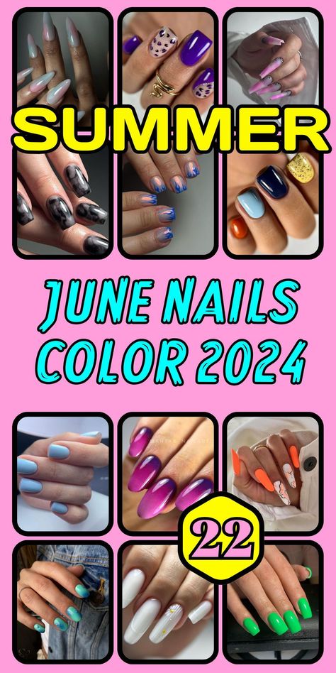 Get ready for the summer with the latest trend in june nails color 2024 using dip techniques for a durable and striking finish. Opt for a combination of summery shades like coral and seafoam green, applying them in a gradient to mimic the tranquil transition from spring to summer. This style not only looks stunning but also lasts long, perfect for extended summer adventures. Nails June 2024 Trends, Summer Nails 2024 Color Trends Dip, June 2024 Nail Colors, Latest Gel Nail Trends 2024, June 2024 Nail Trends, Summer Nail Colors 2024 Dip, June Nail Colors 2024, Dip Powder Nails Summer 2024, June 2024 Nails