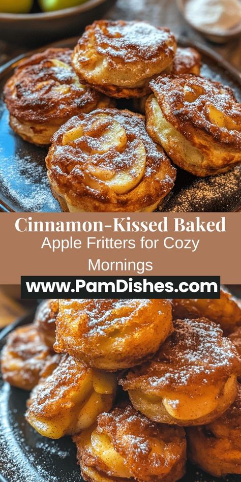 Discover the heartwarming joy of Cinnamon-Kissed Baked Apple Fritters, a wholesome treat that captures the essence of fall in every bite. Combining tart Granny Smith apples, nutritious oats, and the warm spices of cinnamon and nutmeg, these baked fritters offer a satisfying indulgence without the guilt of traditional frying. Perfect for breakfast, brunch, or a delightful snack, they’re easy to make and packed with flavor and health benefits. Enjoy them warm with yogurt, honey, or even Baked Fritters, Baked Apple Fritters, Yogurt Honey, Brunch Spread, Baked Apple, Apple Fritters, Cozy Mornings, Granny Smith Apples, Granny Smith