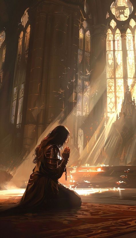 Ancient Warrior Art, Fantasy Scene Inspiration, Royal Fantasy Art, Fantasy Novel Aesthetic, Knight Aesthetics, High Fantasy Aesthetic, Kingdom Concept Art, Dungeons And Dragons Paladin, Female Paladin