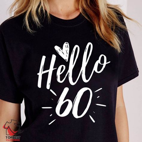 80th Birthday Tee Shirt Ideas, 60th Birthday Shirt Ideas For Women, Mom’s 60th Birthday Ideas, 60th Birthday Shirts For Women, 60th Birthday Ideas For Mom, Birthday Present For Mom, 60th Birthday Shirt, Mother Son Gift, 60th Birthday Presents