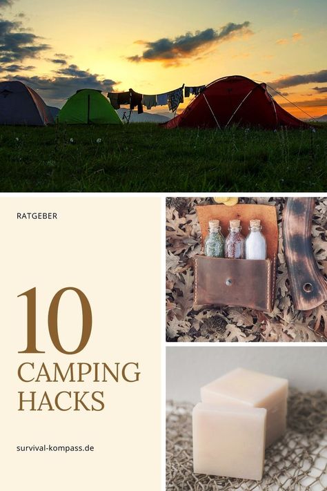 Damit du beim Campingausflug für jede Situation gewappnet bist, bekommst du hier die besten Camping-Hacks. Diese 10 Tipps solltest du einpacken beim Zelten. Camping Organisation, Zelt Camping Hacks, Zelt Camping, Van Camping, Camping Hacks, Life Hacks, Camping, Van, Organisation