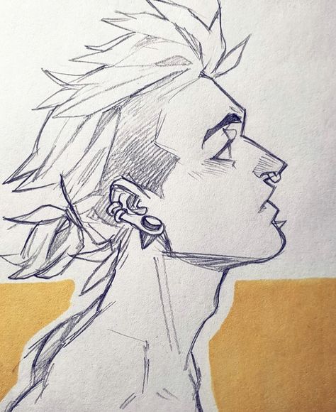 Ponytail Art, Hair Art Reference, Art Portrait Sketch, Boy Haircuts, Haircuts Ideas, Boy Hair, Portrait Sketch, Arte Sketchbook, Anatomy Art