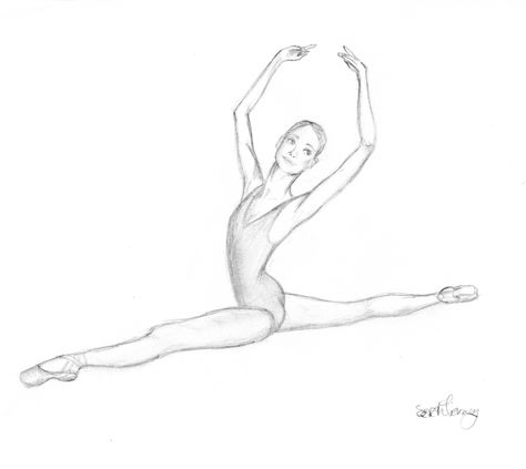 Splits Drawing, Split Drawings, Drawings Of Dancers, Dance Drawings, Dancer Drawing, Ballet Drawings, Ballerina Drawing, Drawing Anatomy, Drawing Architecture