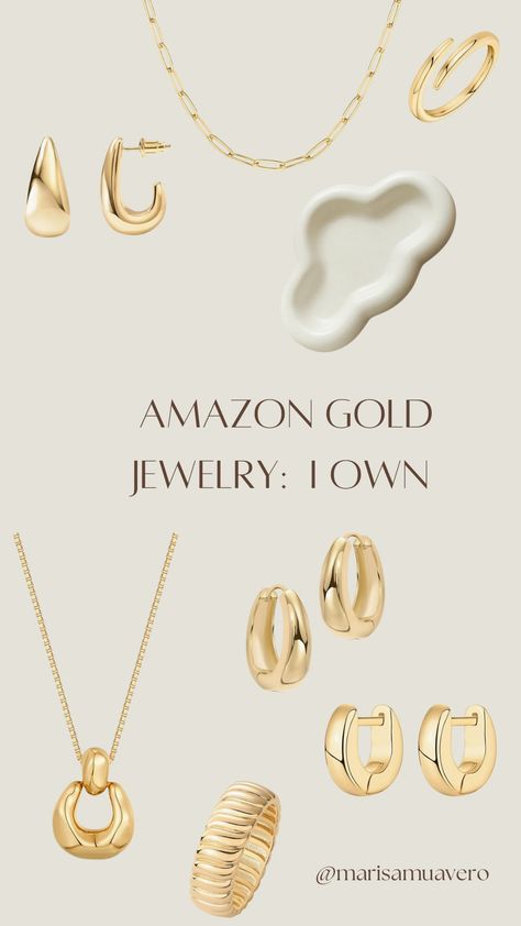 Marisa Muavero's Amazon Page Amazon Jewelry Finds, Amazon Rings, Amazon Jewelry, Jewelry Lookbook, Fashion Life, Best Brand, Favorite Products, Amazing Jewelry, Gold Jewelry