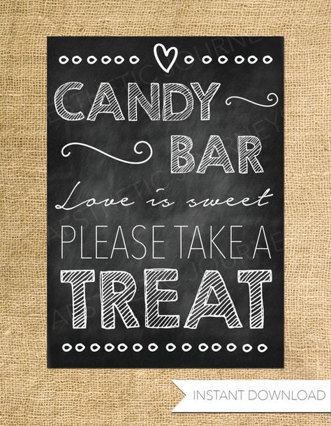 Candy Bar Wedding Sign Chalkboard Instant by AestheticJourneys Wedding Sign Chalkboard, Bar Wedding Sign, Signage Board, Candy Bar Wedding, Wedding Chalkboard Signs, Cocktails Sign, Bar Wedding, Cocktail Art, Chocolate Shop