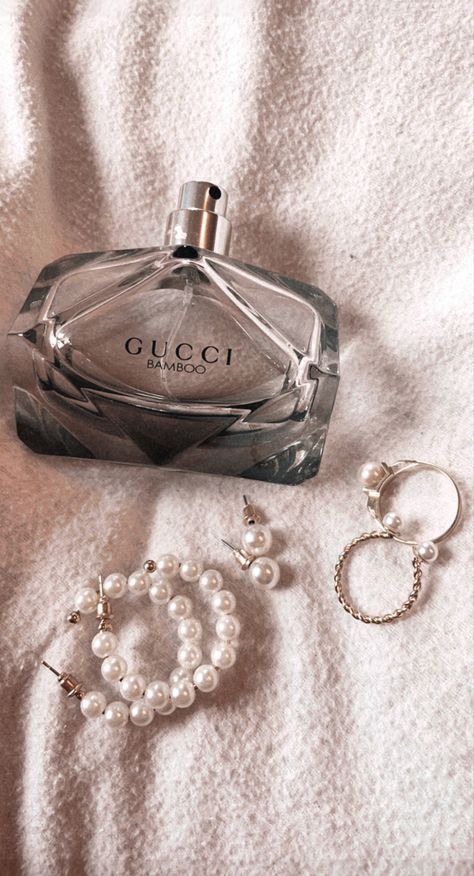 Gucci Bamboo Perfume, Perfume Aesthetic, Gucci Perfume, Rich Women, Gucci Bamboo, Perfume Bottles, Vision Board, Gucci, Beauty