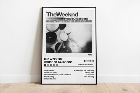 Tired of the blank walls in your home? This The Weeknd poster and our other music posters are the perfect choice for you and your environment! Decorate your room with our The Weeknd poster prints and music decors, or make a The Weeknd gift to your friend!  Are these posters framed? No, our posters do not include a frame.  International shipping! Outside US buyers, Please use the code "NOSHIP" to avoid shipping fee for digital downloads.  Free shipping within USA!  Discounts and campaigns are wai The Weekend Poster Prints, The Weeknd Wall Decor, Poster Prints The Weeknd, The Weeknd Poster, House Of Balloons, Music Decor, Music Gifts, The Weeknd, Decorate Your Room