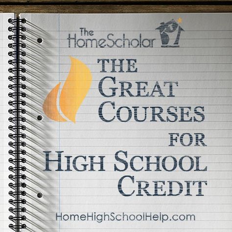 The Great Courses for High School Credit - HS Blog Homeschool Assessments, Minimalist Homeschooling, High School Electives, Homeschool High School Curriculum, High School Credits, Unit Studies Homeschool, Homeschool Middle School, High School Curriculum, School Testing