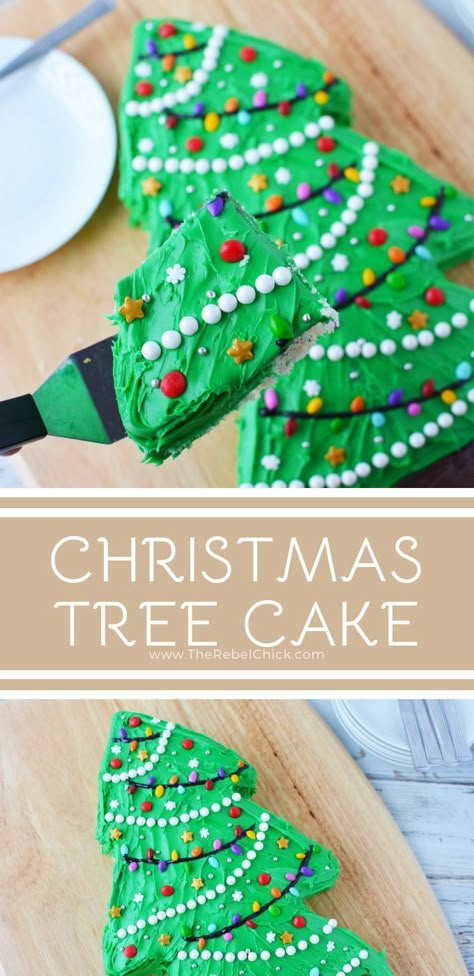 Christmas Tree Cake Recipe, Christmas Casseroles, Christmas Casserole, Easy Christmas Cake Recipe, Breakfast Christmas, Christmas Cakes Easy, Christmas Tree Cakes, Heavenly Recipes, Christmas Side Dishes