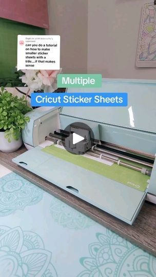 Myles Smith, Cricut Pins, 10k Views, Cricut Tutorials, Paper Beads, Cricut Ideas, Sticker Sheet, Cricut Projects, Sticker Sheets