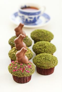 Dessert Original, Easter Desserts Recipes, Matcha Recipe, Slow Cooker Desserts, Dessert Party, Easter Baking, Easter Inspiration, Easter Cupcakes, Easter Dinner