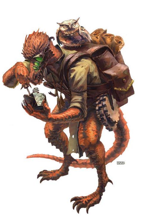 Kobold Alchemist, Kobold Artificer, Kobold Press, Pathfinder Character, Dungeons And Dragons Art, Dungeons And Dragons Characters, Dnd Art, Fantasy Monster, Fantasy Creatures Art