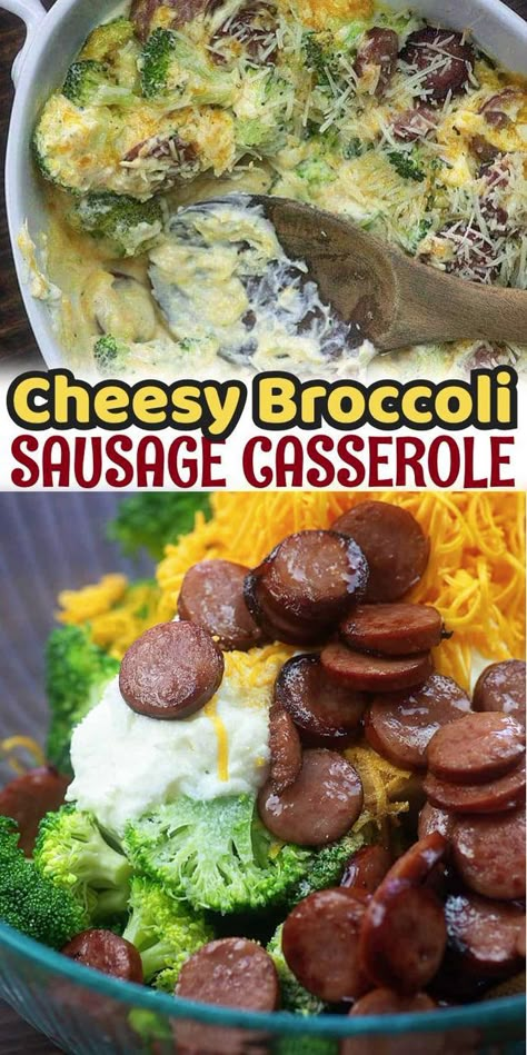 Sausage Recipes Keto Low Carb, Smoked Sausage And Broccoli Recipes Keto, Keto Smoked Sausage Casserole, Low Carb Sausage Meals, Best Low Carb Dinner Recipes, Keto Kalbasa Dinner Recipes, Quick Keto Casserole Recipes, Sausage Broccoli Keto, Casserole Recipes For Dinner Keto