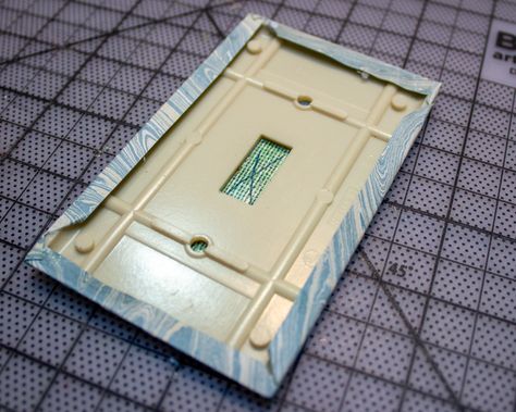 Diy Switch Plate Covers, Switch Plate Covers Diy, Diy Outlet Covers, Plate Covers Diy, Light Plate Covers, Light Switch Covers Diy, Mil Suite, Wall Outlet Covers, Useful Objects