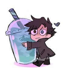 heathers the musical J.D. and his slushy Jason Dean, Cartoon Character, Dean, Heathers, The Story, Water, Glass