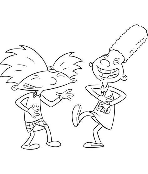 Hey Arnold Coloring Pages - Best Coloring Pages For Kids Coloring pages for kids #coloringpagesforkids Coloring page for kids #coloringpageforkids Kids coloring page #kidscoloringpage 2.382 Coloring Pages Cartoon Characters, Coloring Pages Anime Kawaii, Coloring Pages Bratz, Disney Princesses Coloring Pages, Arnold And Gerald, Black Women Coloring Pages, Couples Coloring Pages, Coloring Pages Dragon, Coloring Pages By Number