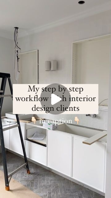 Dr Clare Le Roy | Business Mentor for Designers on Instagram: "Here’s my step by step interior design process with clients ⬇️
⁠
✏️ Initial paid design consultation - STOP driving all over town giving free consultations. All my projects started with a PAID consultation. ⁠
⁠
✏️ Fee proposal preparation - once you know scope, budget and needs prepare a fee proposal (template in my shop) and send out within 24 hours of the consultation (while the client is still excited!)⁠
⁠
✏️ Kick off meeting - take detailed photos and measurement and go more in-depth with your clients on their requirements. Set up your project systems and folders back in the office (get my SOP database if you need these)
⁠
✏️ Space planning - prepare space or floor plan options 
⁠
✏️ Concept development - mood boards and co Interior Design Process Steps, Design Process Steps, Interior Design Process, Proposal Template, Concept Development, Design Consultation, Business Mentor, Detailed Photos, Proposal Templates