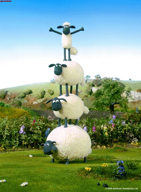 Shaun the Sheep iPhone 5 Wallpaper Shaun The Sheep Tattoo, Shaun The Sheep Drawing, Sheep Moodboard, Shawn The Sheep, Shaun Sheep, Sheep Party, Sheep Cake, Sheep Cartoon, Timmy Time